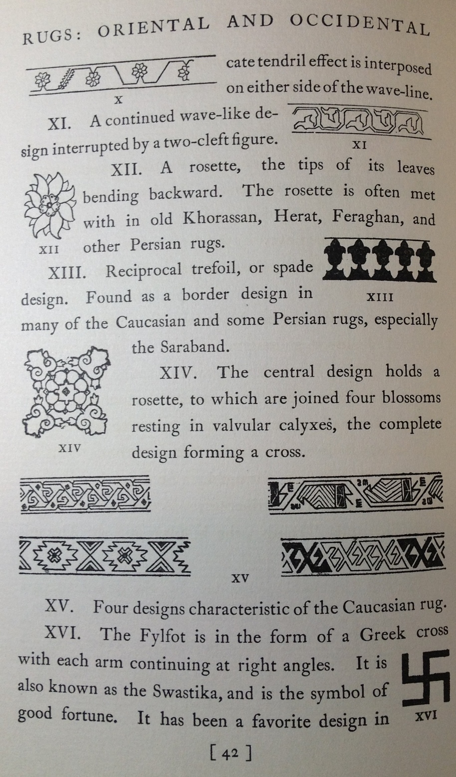 Page 42 Oriental and Occidental rugs