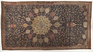 ardabil carpet now in LA country museum