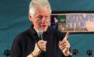 Bill Clinton Pontificating